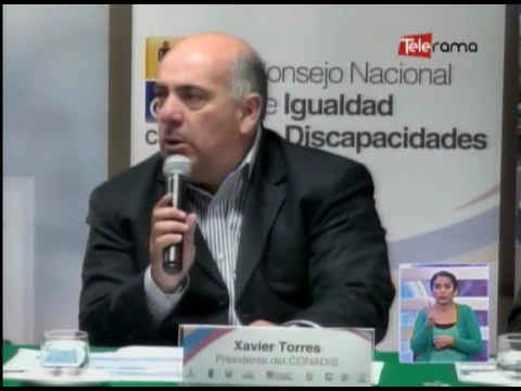 Conadis y CNE arrancan campaña Tienen derecho a votar