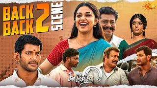 sandakozhi 2 movie back to back scenes vishal keerthy suresh varalaxmi sarathkumar k tv