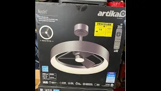 Costco Artika Austin Ceiling Fan Review Install