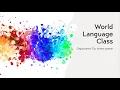 Organization idea for world language classes the binder system