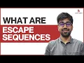 Escape Sequences in Python Class 07 Python Core Advance Course