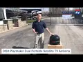 DISH Playmaker Dual Portable Satellite TV Antenna