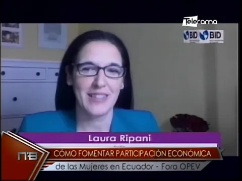 Cómo fomentar participación económica de las mujeres en Ecuador Foro OPEV
