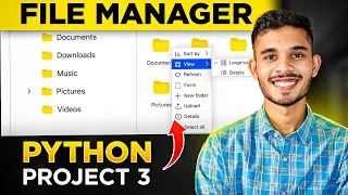 File Management App In Python Python Project for Beginners