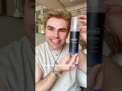 Body Splash Masculino Barbarius da Primacial: desejo que começa pelo pescoço 🔥 #perfumesmasculinos