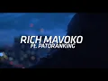RICH MAVOKO FT PATORUNKING - RUDI (official music video)