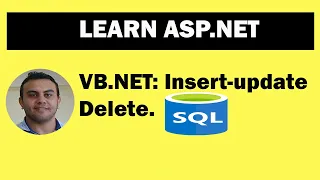 Programming in ASP NET - Insert Update Delete in SQL Server in VB NET with Source code