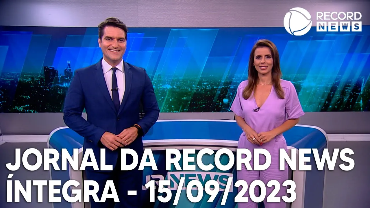 Jornal da Record News - 15/09/2023
