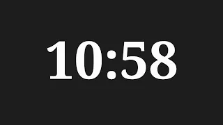 10 Minutes 58 Seconds Timer