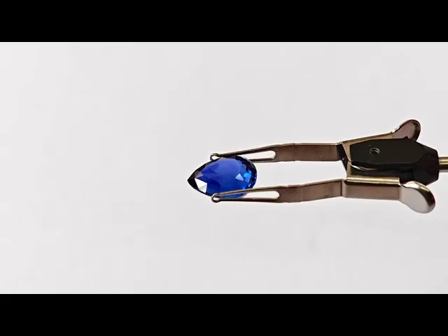 Pear Blue Sapphire 8.09 ct.