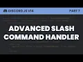 Advanced Command Event Handler Discord js v14