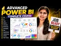 Power BI Full Course 2026 Part 2 Advanced DAX Company Dashboard Project Job Ready Course