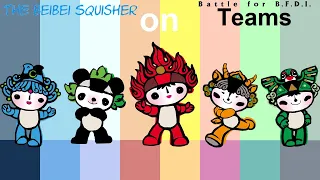 If The BeiBei Squisher Characters Were On BFB Teams 