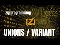 7 unions variants in zig