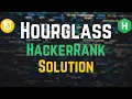 Hourglass Hackerrank Solution Javascript - 2D Array DS