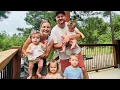 A Weekend in the Woods with Four Little Ones