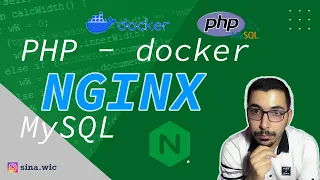 serve php mysql project with nginx as a docker container with basic authentication docker-compose