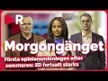 Download Lagu Morgongänget: Första opinionsmätningen efter sommaren: SD fortsatt starka