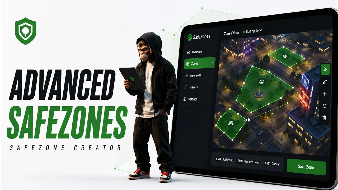 Advanced SafeZones Creator