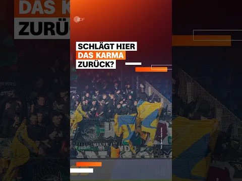 Hier war schon vor Anpfiff richtig Feuer drin 😯| ZDFsportstudio | #shorts