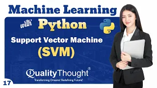 Support Vector Machine SVM Algorithm in Machine Learning Machine Learning with Python Tutorial