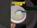 Lagu Ketan dicuci, lalu kukus 15mnt.angkat siram air panas+garam,lalu kukus lagi 30mnt.END#shorts#ketan