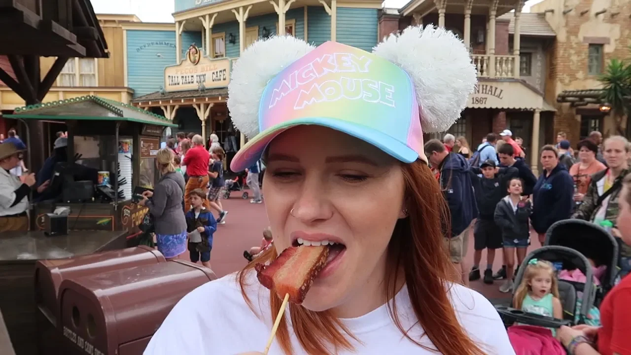 A Fun Date Day At Magic Kingdom! | Bacon On A Stick, Spring Roll Test & Jungle Cruise!