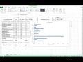 Intermediate Excel Tutorial 2 Using scatterplot to create an inverse cumulative distribution graph
