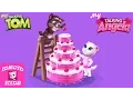 Lagu My Talking Tom VS My Talking Angela Gameplay #21