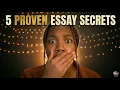 Effective essay tips that got me into UC Berkeley McGill University a FULLY FUNDED scholarship