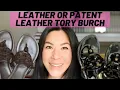 TORY BURCH MILLER SANDALS LEATHER VS PATENT LEATHER WHICH ONE SHOULD YOU GET