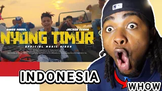  nyong timur gihon marel x jacson zeran official music video reaction 