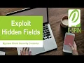 How to Exploit Hidden Fields to Bypass Client-Side Security Controls with Burp Suite Pro