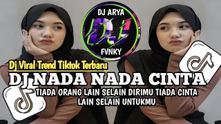 dj nada nada cinta slow tiada orang lain selain dirimu viral trend tiktok terbaru