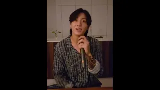 جونغكوك غنى اغنية لافت اند رايت في بثه الجديد Jungkook 