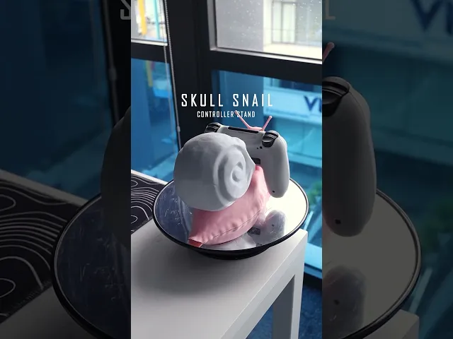 Skull Snail Controller Stand video thumbnail