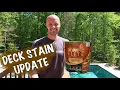 Olympic Elite Deck Stain UPDATE - One Year Later