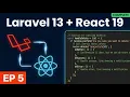 Build a React CRUD App with Laravel 13 Ep 5 Edit Delete Pagination Complete CRUD