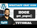 Ep29 - Whatsapp Chat Icon AJAX Wordpress Plugin Tutorial