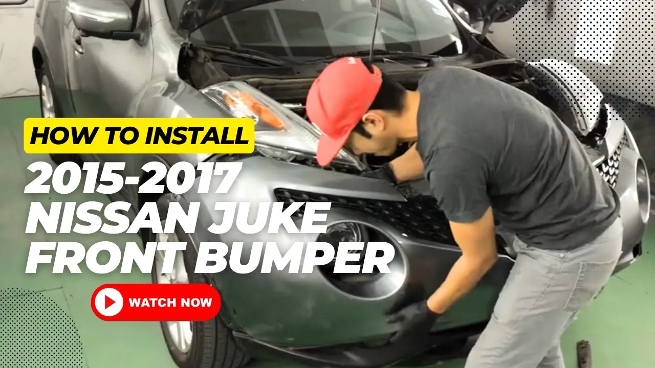 2015-2017 Nissan Juke : Front Bumper Painted