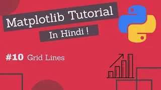 Matplotlib Tutorial Hindi Part 10 Adding Grid Lines To Graphs