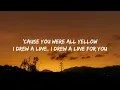 Coldplay - Yellow (Lyrics)