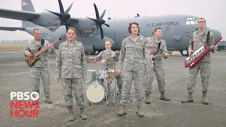 Military Musicians Sing Carol Of The Bells 