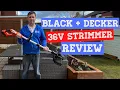Black Decker 36v Cordless Strimmer Review and Test After 12 months - See It In Action