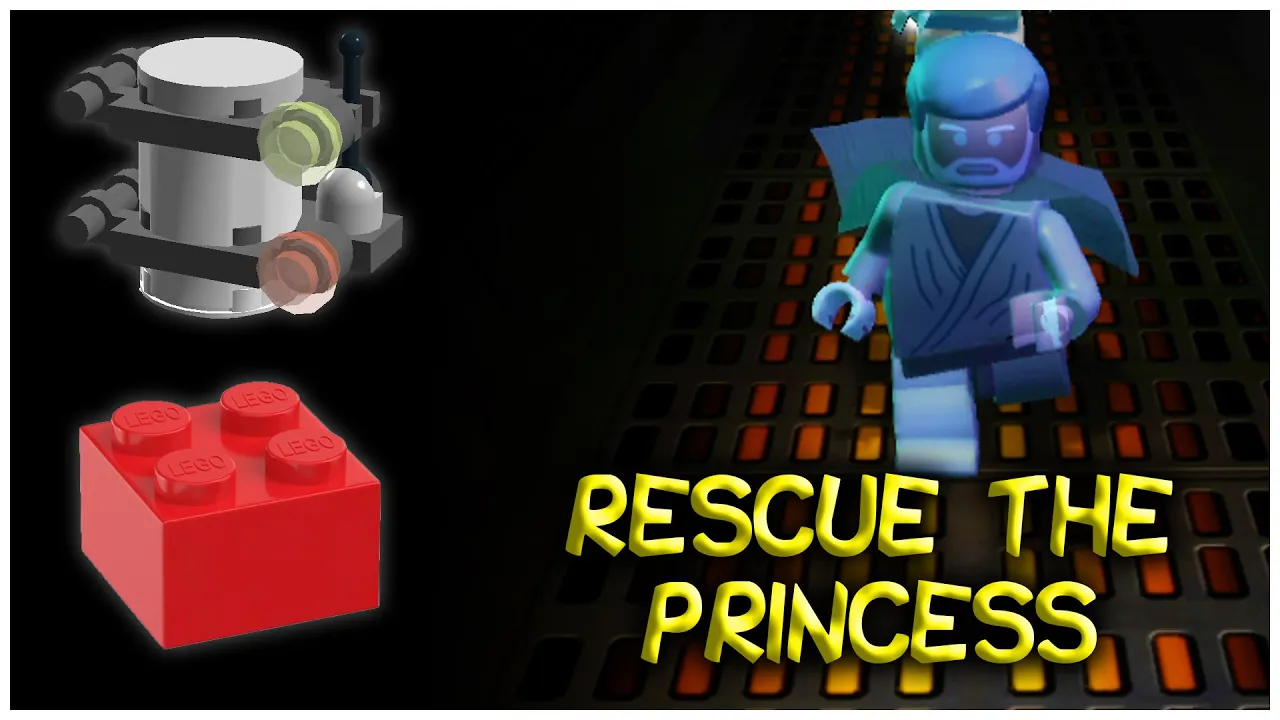 LEGO Star Wars: The Complete Saga - Blue Minikit Guide #11 - Chapters 1-3 (Episode VI). 
