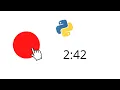 Clicker Game Speedrun in Python