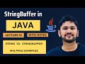 StringBuffer in Java Create Declare Intialize String vs StringBuffer Java Tutorial Amit Thinks