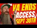 VA ENDING ACCESS September 30th 2025 DS Log On will no longer be available to access VA gov