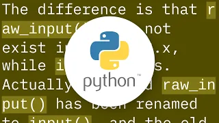 What s the difference between raw - input and input in Python 3