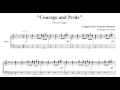 Courage and Pride - Chrono Trigger Piano Sheet Music
